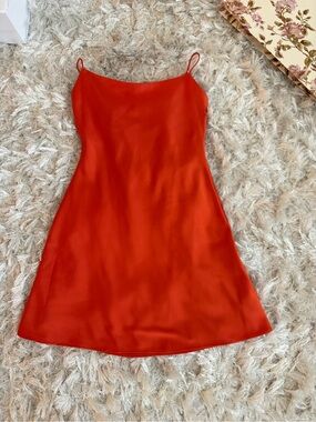 Sleek Slip Dress - Women's Minimal Spaghetti Strap Dress